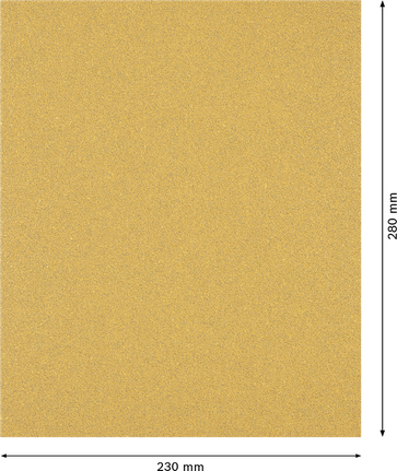 Bosch EXPERT C470 sandpaper sheet 230x280mm G60.