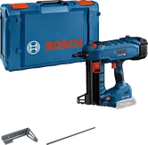 Bosch GNB 18V-38 cordless nailer with case.