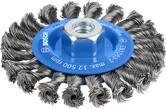 Bosch PRO Metal heavy wire wheel brush 115 mm.