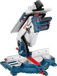 Bosch GTM 12 combination saw with integrated table saw.