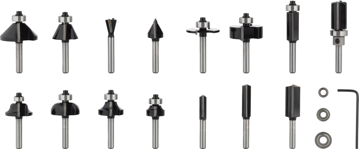 PRO Router Bit Set