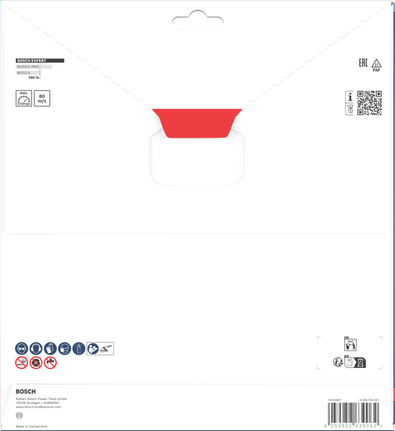 Bosch EXPERT Multi Material Carbide Cutting Disc packaging.