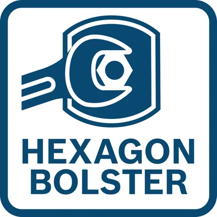 Hexagon bolster.