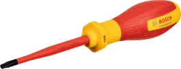 Bosch VDE screwdriver TX25x100 insulated handle.