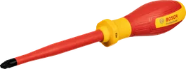 Bosch VDE screwdriver PZ3x125 with insulated handle.