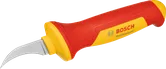 Bosch VDE dismantling knife with insulated handle.