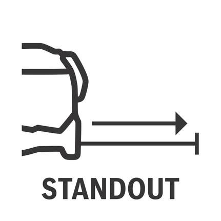 Tape measure standout.