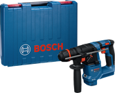 Bosch GBH 18V-18 X rotary hammer drill with case.
