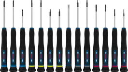 Bosch PRO Precision Screwdriver Set 14 pcs with S2 shafts.