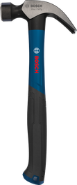 Bosch Claw Hammer 20 oz curved with carbon steel head.
