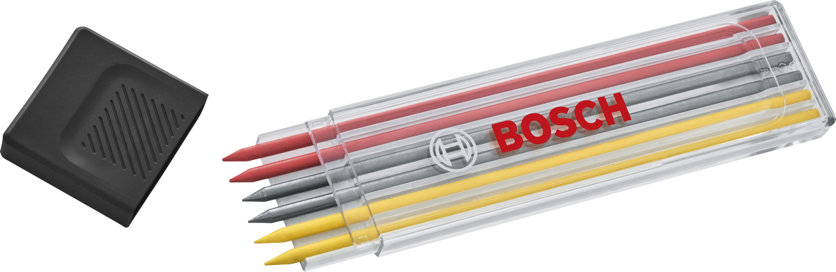 Bosch pencil lead multicolor 2.8 mm HB refills set.
