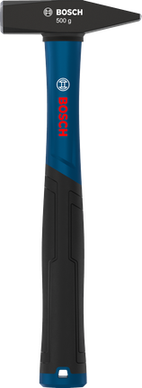 Bosch engineer's hammer 500 g with carbon steel head.