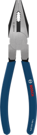 Bosch combination pliers with dipped non-slip handle.