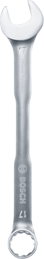 Bosch combination wrench 17 mm chrome vanadium.