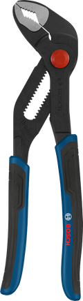 Bosch water pump pliers 180 mm with multi-component handles.