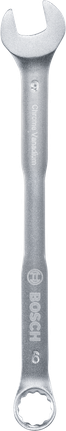 Bosch 9 mm combination wrench chrome vanadium.