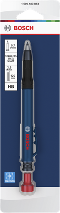 Bosch Deep Hole Mechanical Pencil HB with 2.8 mm lead.
