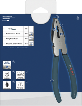 Pliers Set, 3 pcs