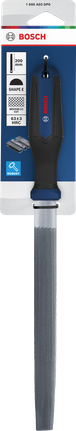 Bosch half round file 200 mm for metalworking.
