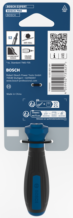 Bosch PRO Screwdriver TH8 x 60 mm with anti-roll handle.