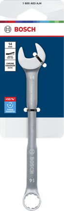 Bosch 14 mm combination wrench chrome vanadium.