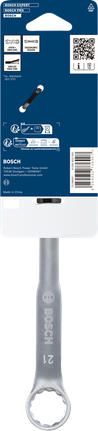 Bosch combination wrench 21 mm chrome vanadium.
