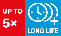 Lasts up to 5x longer than a Bosch T101B Jigsaw Blade