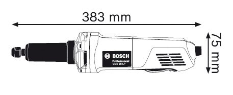 Amoladora recta Bosch GGS28 LCE PROFESIONAL — Sumtallfer, S.L.