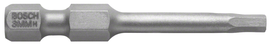 Punta de destornillador hexagonal Bosch de 3 mm para taladros.