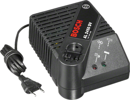 Cargador Bosch AL 2450 DV para herramientas inalámbricas.