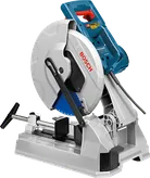 Sierra de corte de metal Bosch GCD 12 JL con velocidad de 1.500 rpm.