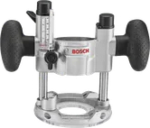 Base para fresadora de inmersión con accesorio del sistema Bosch TE 600.