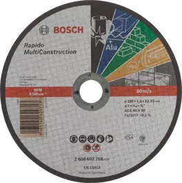 Disco de corte Multi Construction, Rapido