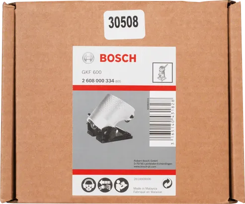 Jaula para fresadora angular Bosch GKF 600.