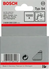 Grapas Bosch Typ 54 12,9 mm.