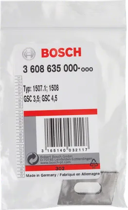 Cuchilla superior Bosch GSC 3,5 GSC 4,5.