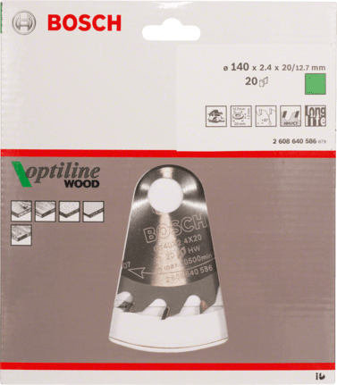 40 ... 170 x 30 x 2,6 mm Bosch Professional Kreissägeblatt Expert for Wood