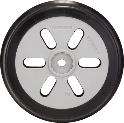 Plato lijador Bosch suave de 150 mm con 8 agujeros.