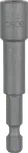 Llave de tuercas Bosch de vástago hexagonal de 1/4" para rosca M4.