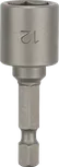 Llave de tuercas Bosch de 12 mm con vástago hexagonal de 1/4 de pulgada.