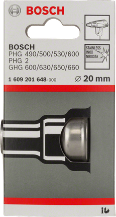 Boquilla reductora Bosch de 20 mm.