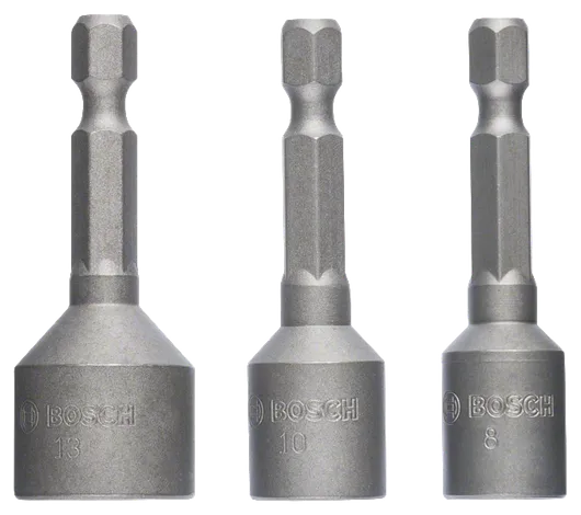 Paquete de llaves de vaso Extra Hard, 3 piezas