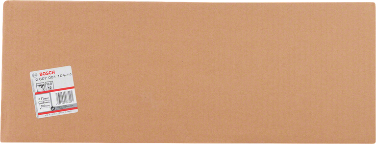 Barra de pegamento Bosch de 11 mm, caja de 200 mm.