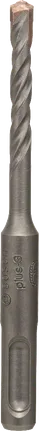 Broca para martillo perforador Bosch SDS plus-3 de 6 mm para hormigón.