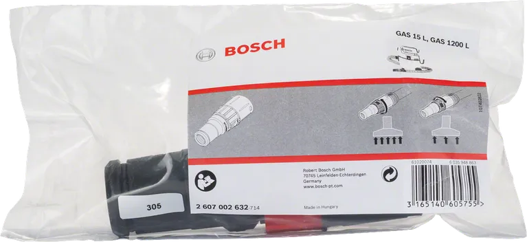 Juego de adaptadores Bosch para GAS 15 L.