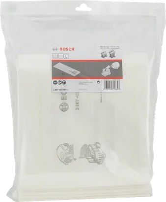 Paquete de bolsas de filtro húmedo Bosch.