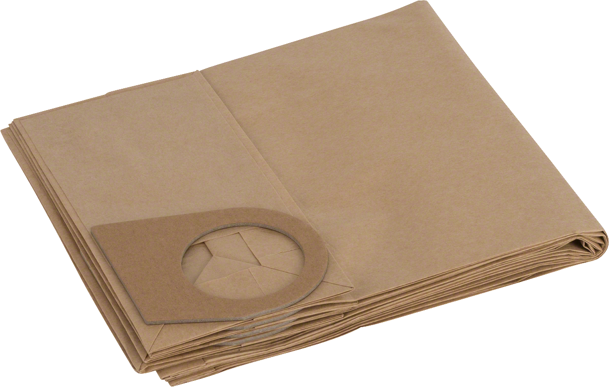 Bolsa de filtro de papel Bosch para sistemas de extracción de polvo.