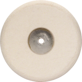 Disco de pulido de fieltro Bosch rosca M14 para amoladora angular.