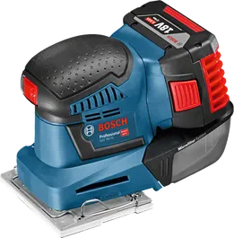 Lijadora orbital inalámbrica Bosch GSS 18V-10.