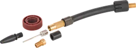 Juego de cargador Bosch para bombas neumáticas, adaptadores surtidos.